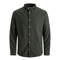 Jack and Jones Classic Oxford Long Sleeve Shirt Olive