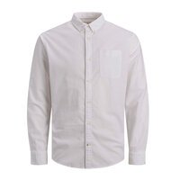 Jack and Jones Classic Oxford Long Sleeve Shirt White