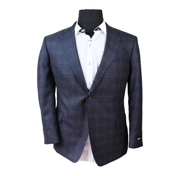Rembrandt Cumbria Blue Check -shop-by-brands-Beggs Big Mens Clothing - Big Men's fashionable clothing and shoes