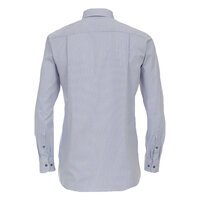 Casa Moda Circle Pattern Business Shirt Blue