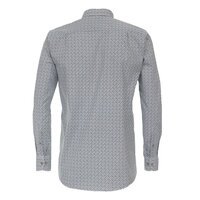 Casa Moda Diamond Pattern Cotton LS Shirt