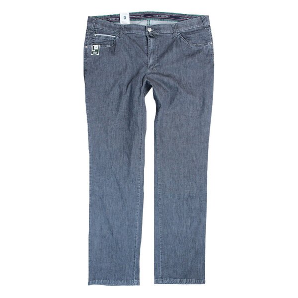 Club of Comfort Jason 7105 3 Charcoal Jean-shop-by-brands-Beggs Big Mens Clothing - Big Men's fashionable clothing and shoes
