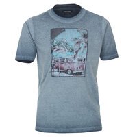 Casa Moda Sargasso Sea Cold Dyed Fine Cotton Tee 