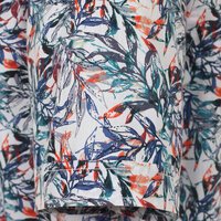 Casa Moda Bold Floral Pattern Cotton SS Shirt