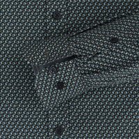 Casa Moda Abstract Pattern Dark Petrol LS Shirt