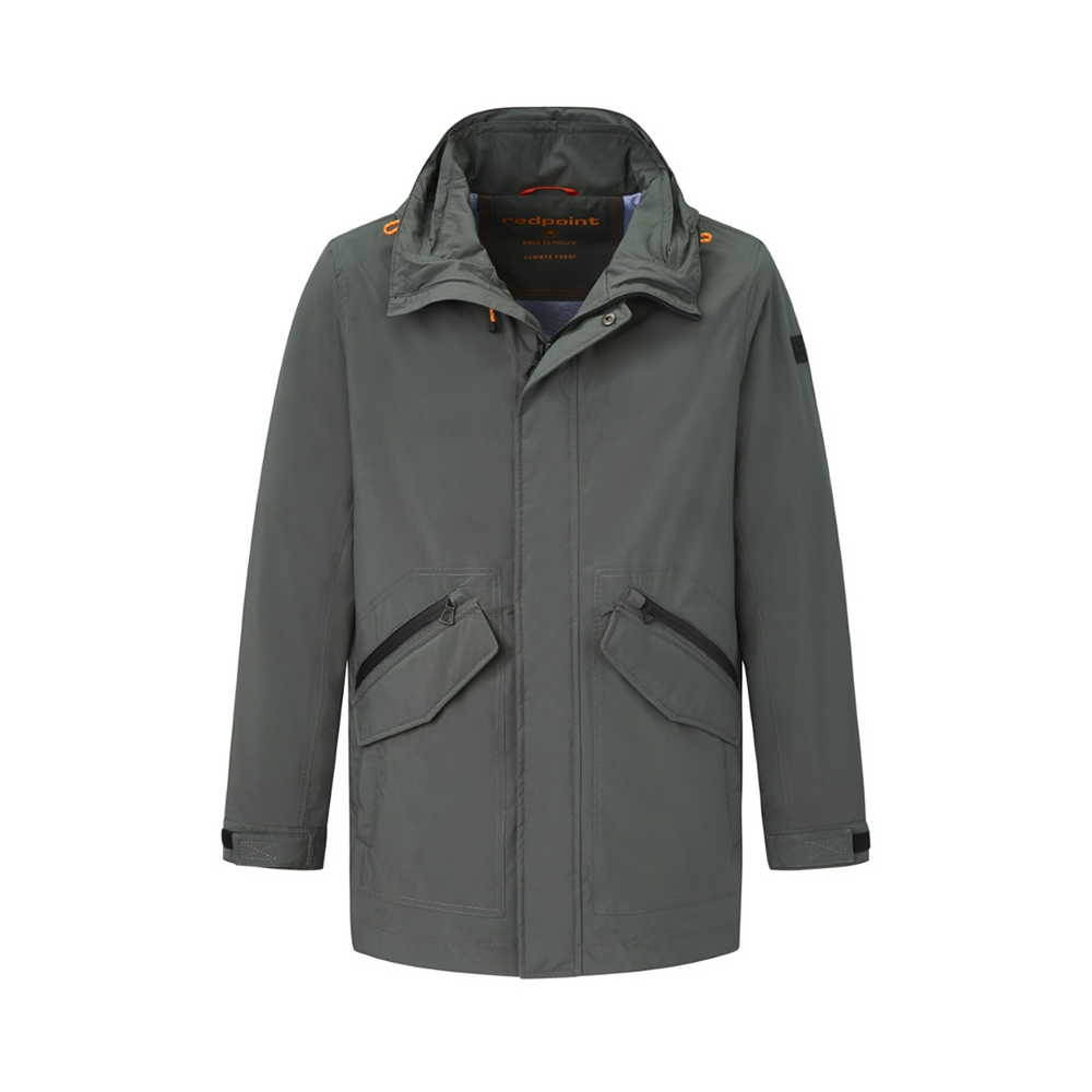 Redpoint Green Hooded Rain Jacket