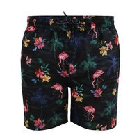 D555 Tropical Pattern Swim Tog