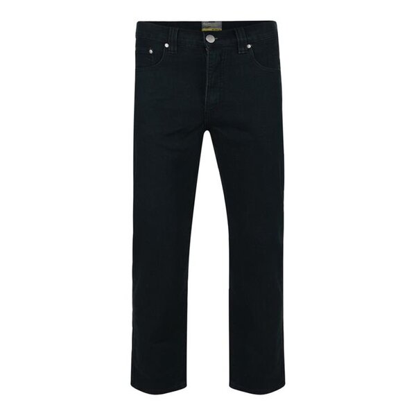 Kam 10106 Black Stretch Jean-shop-by-brands-Beggs Big Mens Clothing - Big Men's fashionable clothing and shoes
