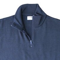 Silverdale 5118 Quarter zip Basket Weave Stitch Pullover Navy