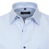 Casa Moda Rope Weave Pattern Business Shirt Sky