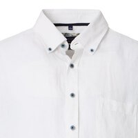 CASA MODA - Linen LS Shirt White