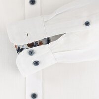 Casa Moda Linen LS Shirt White