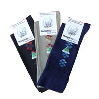 Humphrey Multi Diamond Cotton Sock 10-13