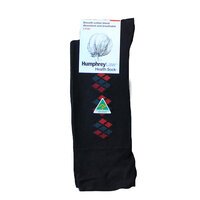 Humphrey Multi Diamond Cotton Sock 10-13