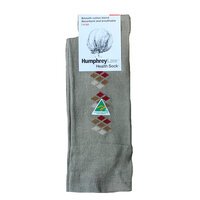 Humphrey Multi Diamond Cotton Sock 10-13