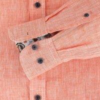 Casa Moda Linen LS Shirt Tangerine 