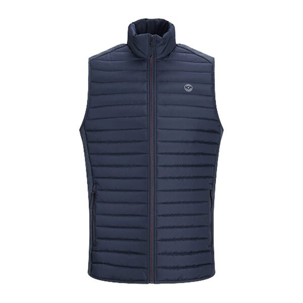Jack and Jones Light Puffer Vest Navy-shop-by-brands-Beggs Big Mens Clothing - Big Men's fashionable clothing and shoes