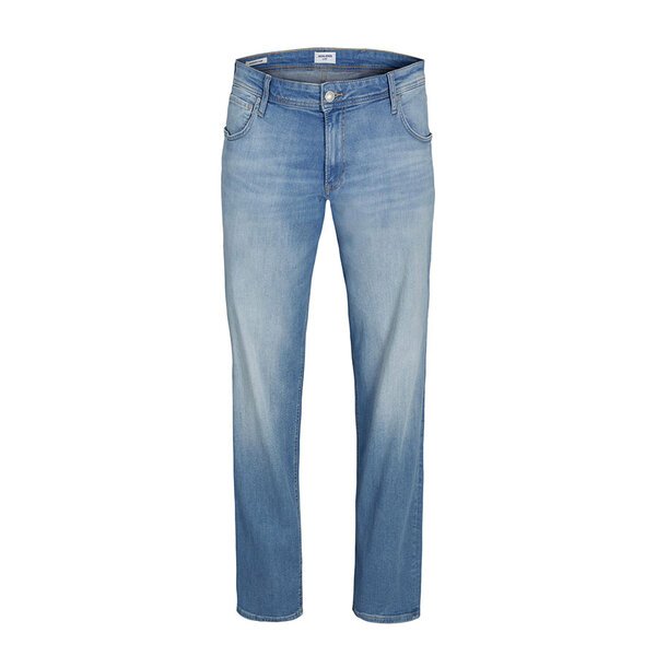 Jack and Jones Regular Rise Mike Stretch Jean Light Denim-shop-by-brands-Beggs Big Mens Clothing - Big Men's fashionable clothing and shoes