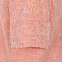 Casa Moda Linen Short Sleeve Shirt Tangerine