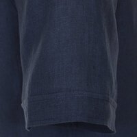 Casa Moda Linen Short Sleeve Shirt Navy