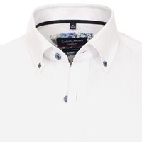 Casa Moda Linen Short Sleeve Shirt White