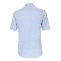 Casa Moda Linen Short Sleeve Shirt Sky