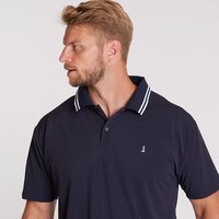 North56 Cool Effect Plain Polo with Collar Trim