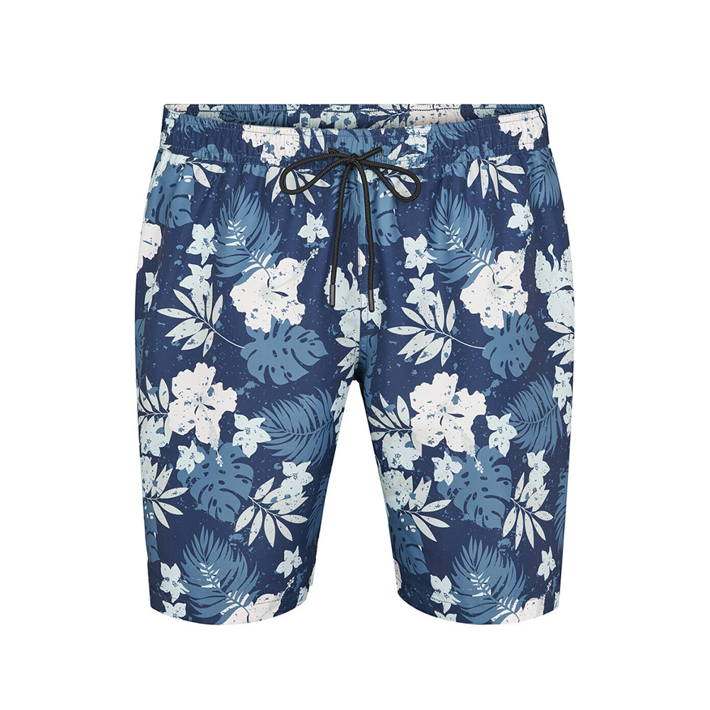 North56 Flower Print Swimshorts Navy