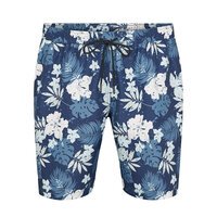 North56 Flower Print Swimshorts Navy