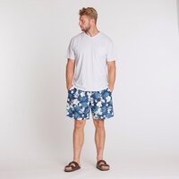 North56 Flower Print Swimshorts Navy