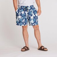 North56 Flower Print Swimshorts Navy