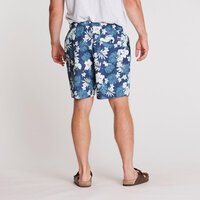 North56 Flower Print Swimshorts Navy