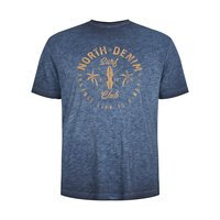 North56 Denim Cool Dyed Cotton Tee