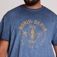 North56 Denim Cool Dyed Cotton Tee