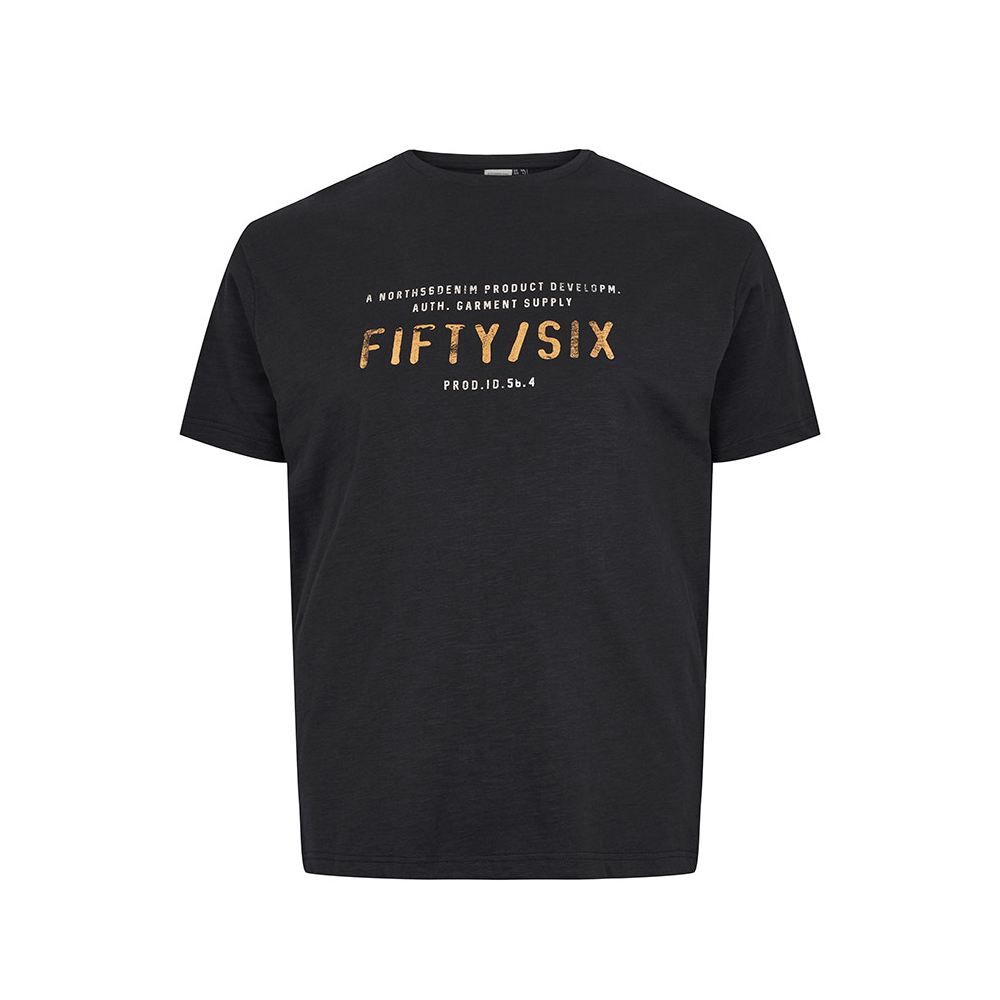 North56 Fifty Six Print Cotton Tee