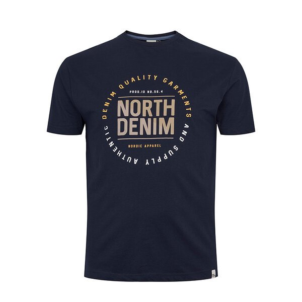 North56 North Denim Printed Cotton Tee-shop-by-brands-Beggs Big Mens Clothing - Big Men's fashionable clothing and shoes