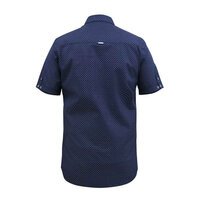 D555 Small Dot Pattern Navy SS Shirt