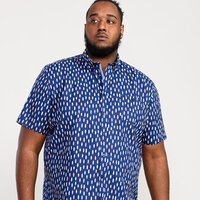 D555 Hackford Surfboard SS Shirt Navy