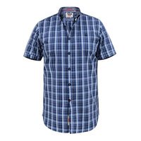 D555 Walcot Classic Blue Navy Check SS Shirt