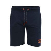 D555 Sutton Elastic waist Gym Short Navy