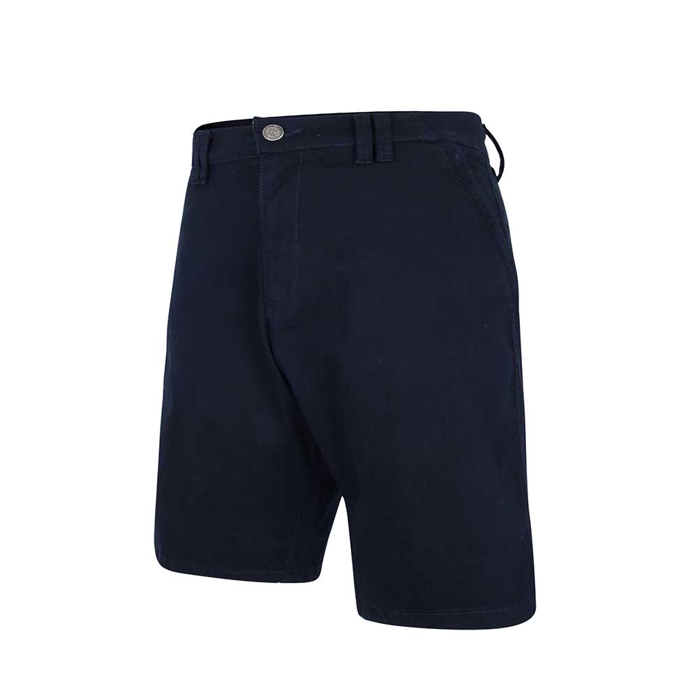 Kam Stretch Cotton Ezi Waist Short Navy