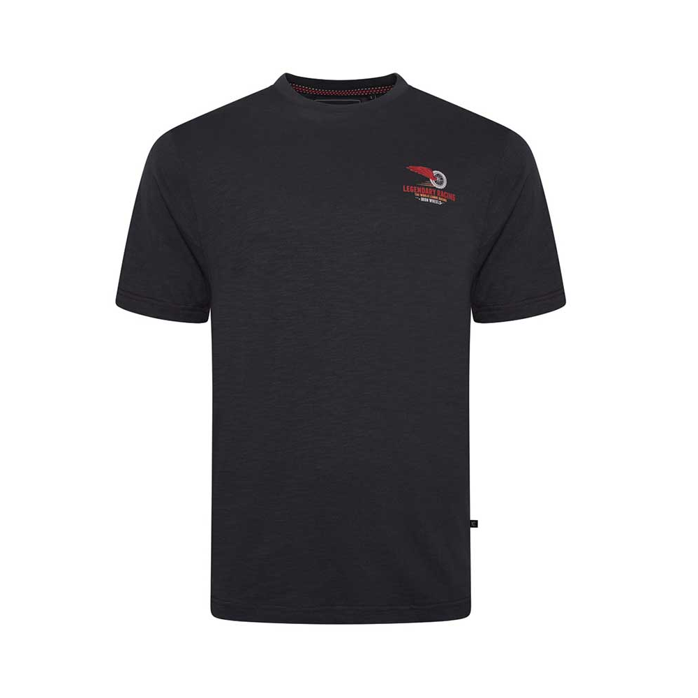 Kam Lengendary Racing Slub Tee Black