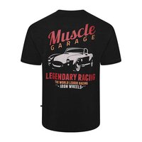 Kam Lengendary Racing Slub Tee Black