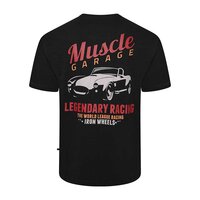 Kam Legendary Racing Slub Tee Black