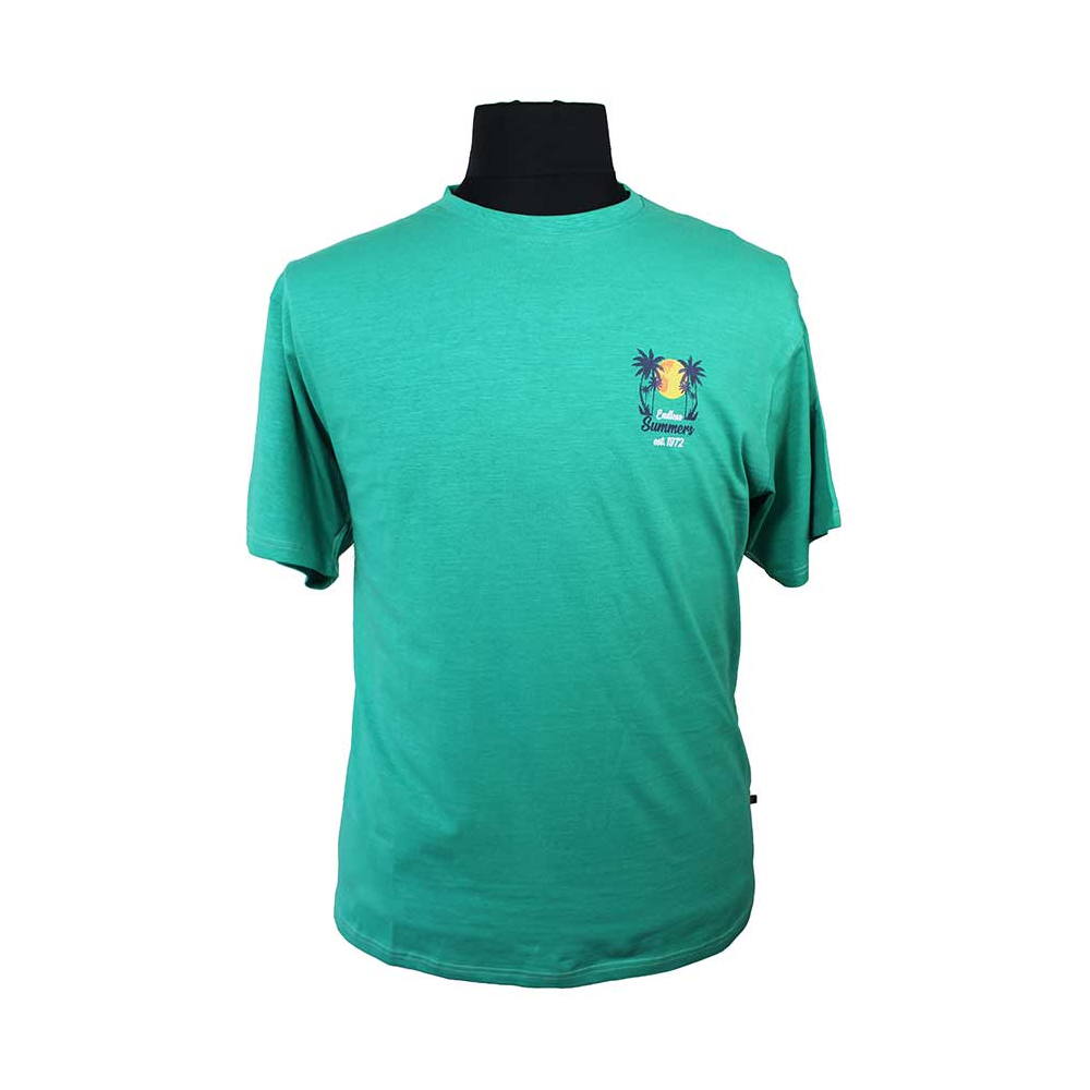 Kam Emerald Endless Summers Slub Tee