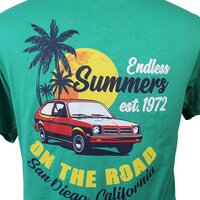 Kam Emerald Endless Summers Slub Tee