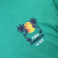 Kam Emerald Endless Summers Slub Tee