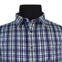Aertex Cellular Pure Cotton Bold Multi Check Shirt
