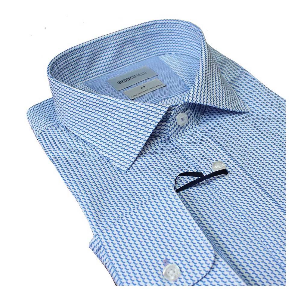 Brooksfield 2214 Stretch cotton Business Shirt