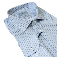 Brooksfield 2216 Small Diamond Stretch cotton Business Shirt